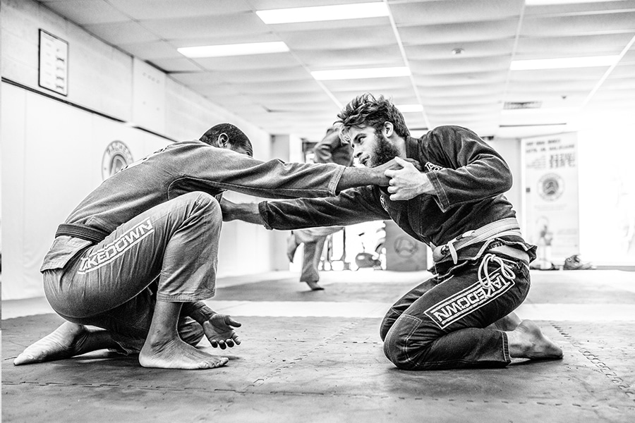 People training in Pacheco Gym