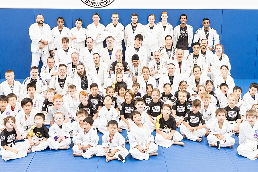 Gracie Burwood MMA club members