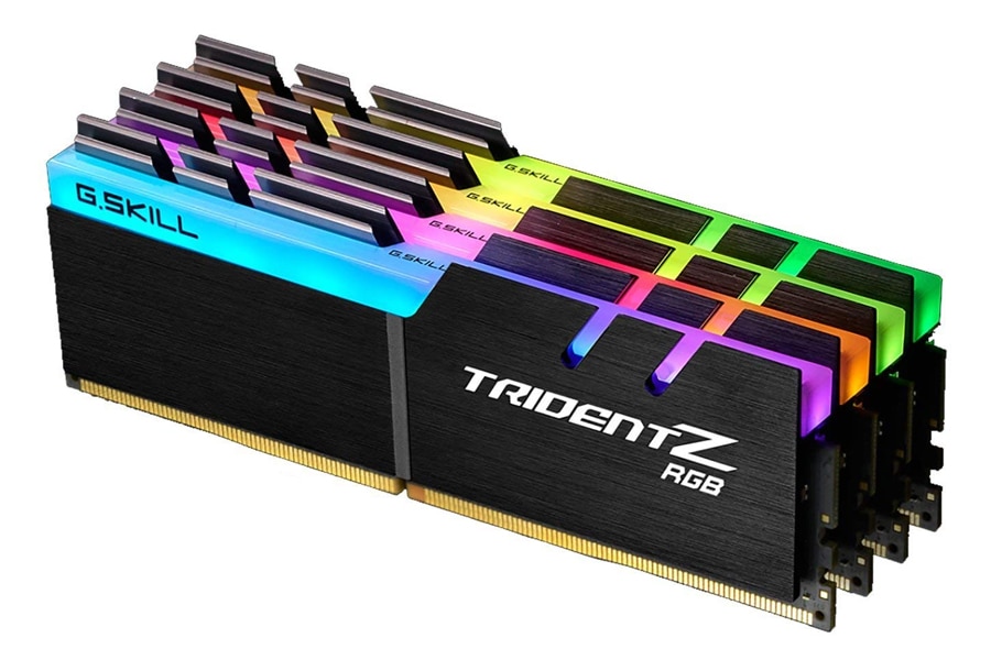 G.SKILL 64GB (4 x 16GB) TridentZ RGB Series DDR4 PC4