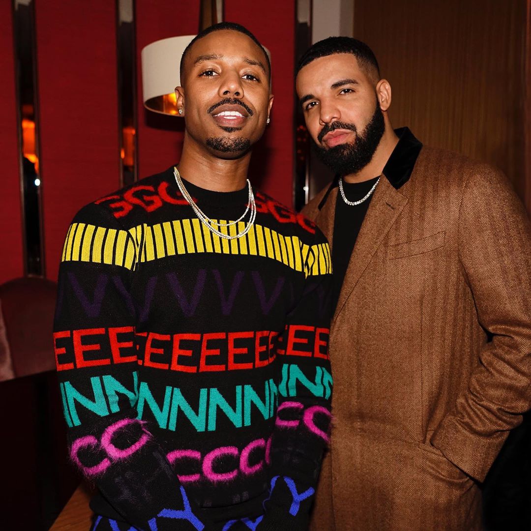 Drake Louis Vuitton scarf: logomania done well