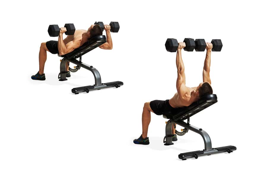 Incline Dumbbell Bench Press