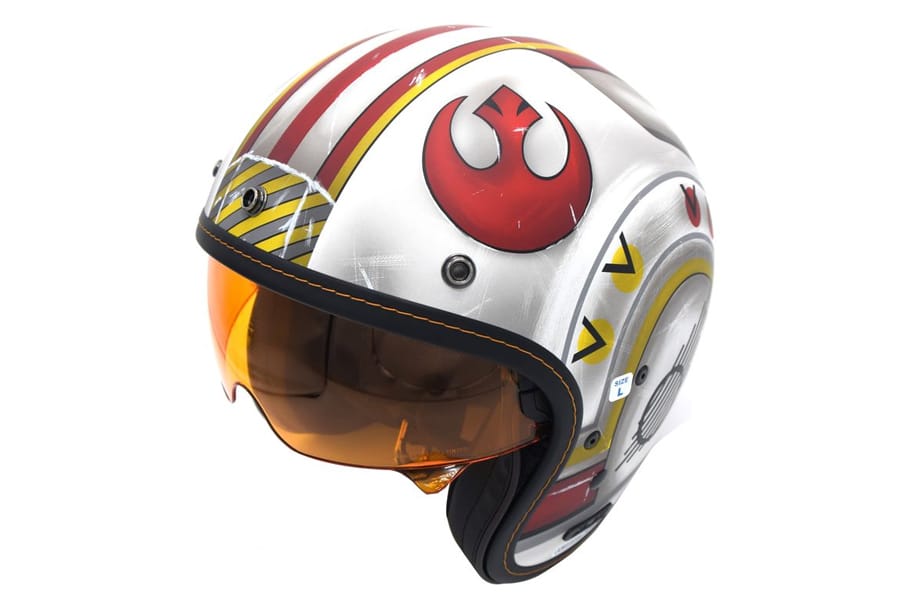 HJC IS-5 X-Wing Fighter Pilot Motorcycle Helmet