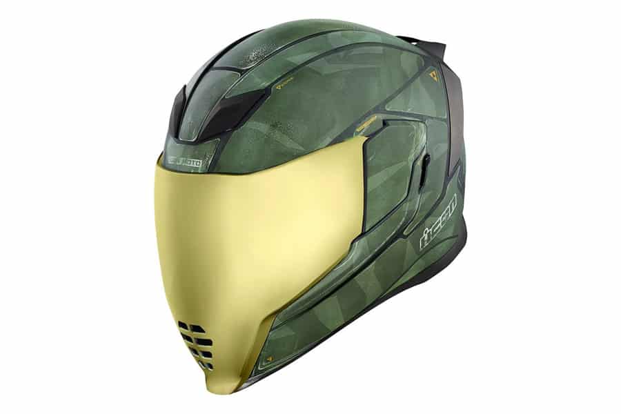 Home Helmets Icon Airflite Battlescar 2 Motorcycle Helmet