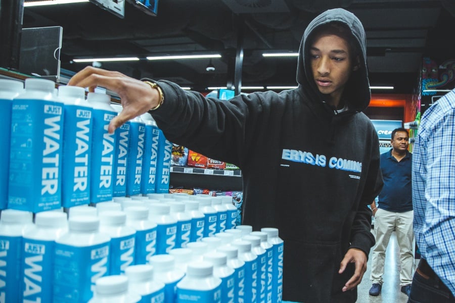 Jaden Smith's Just Water just hit $100 million valuation