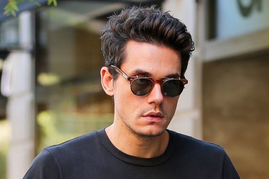 John Mayer hair