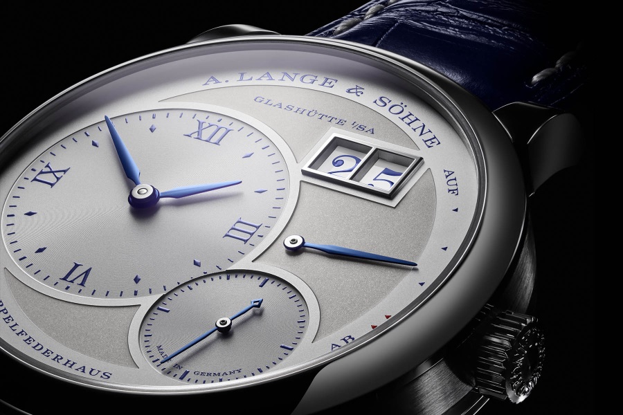 Closeup of the dial of 