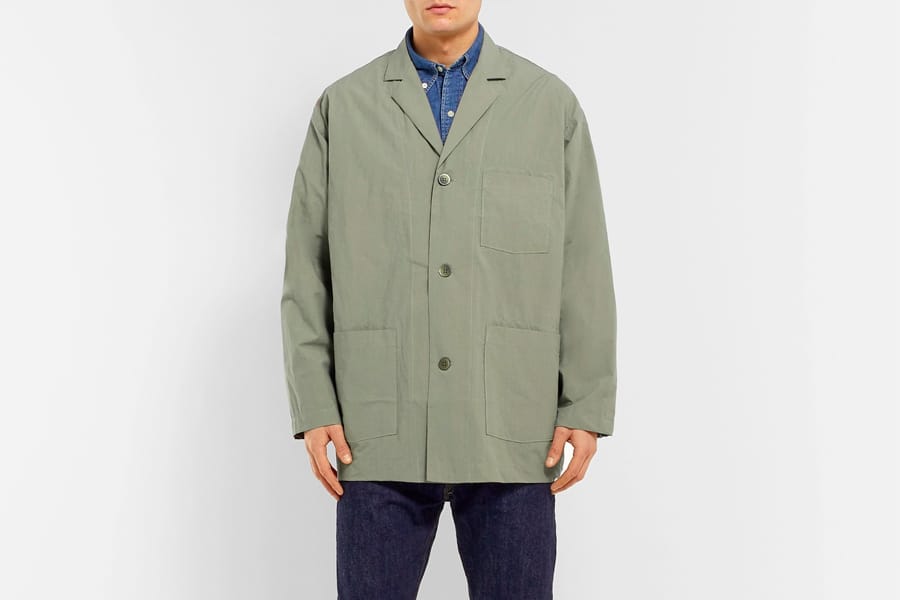 mens canvas shirt jacket