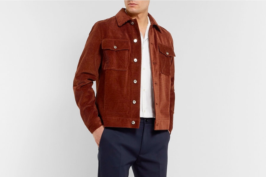 Corduroy Twill Oversized Shirt-Jacket