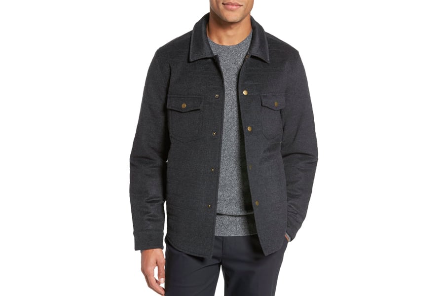 Men's shirt with clearance jacket