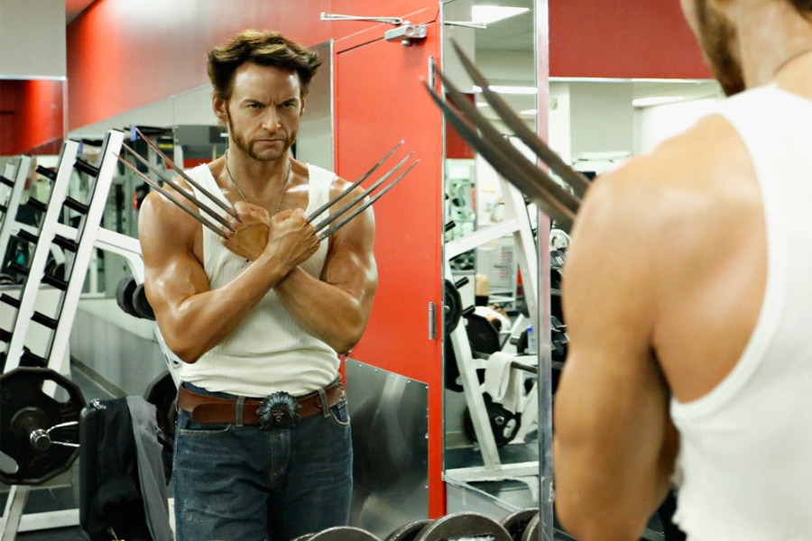 Wolverine at Gym