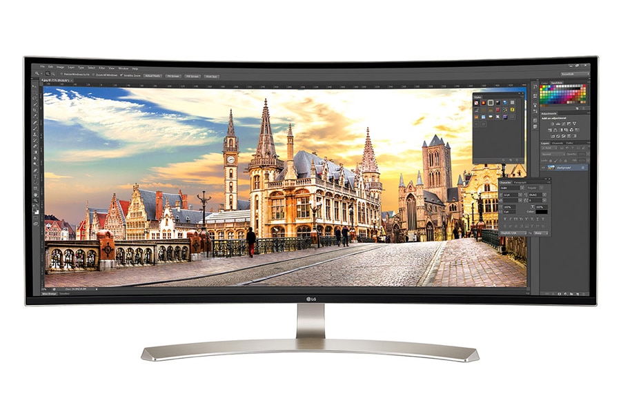 LG Curved UltraWide QHD+ IPS Monitor