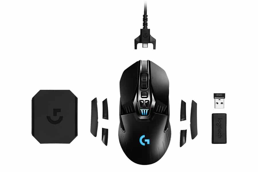 Logitech G900 Chaos Spectrum Professional Grade Wired,Wireless Gaming Mouse