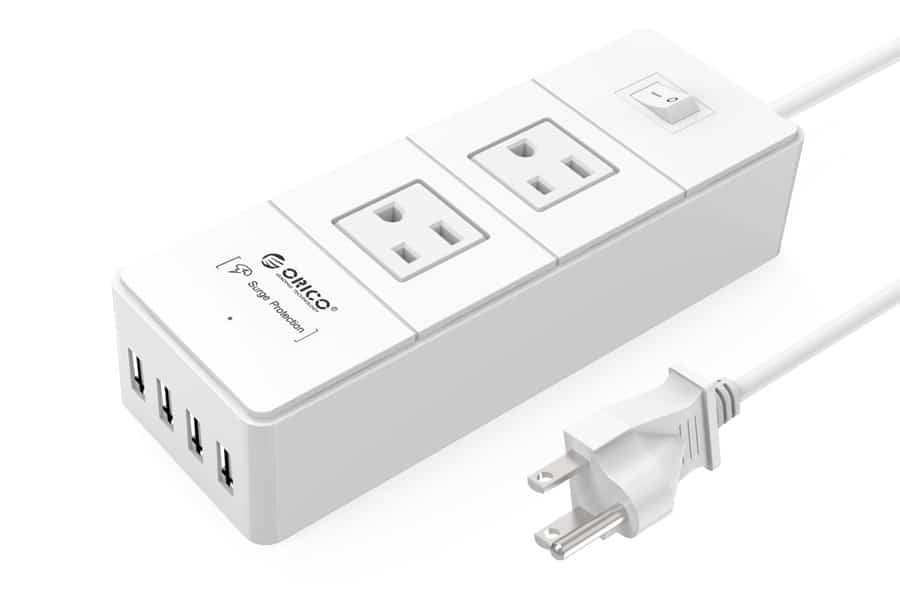 Orico 2 Outlet Surge Protector Power Strip