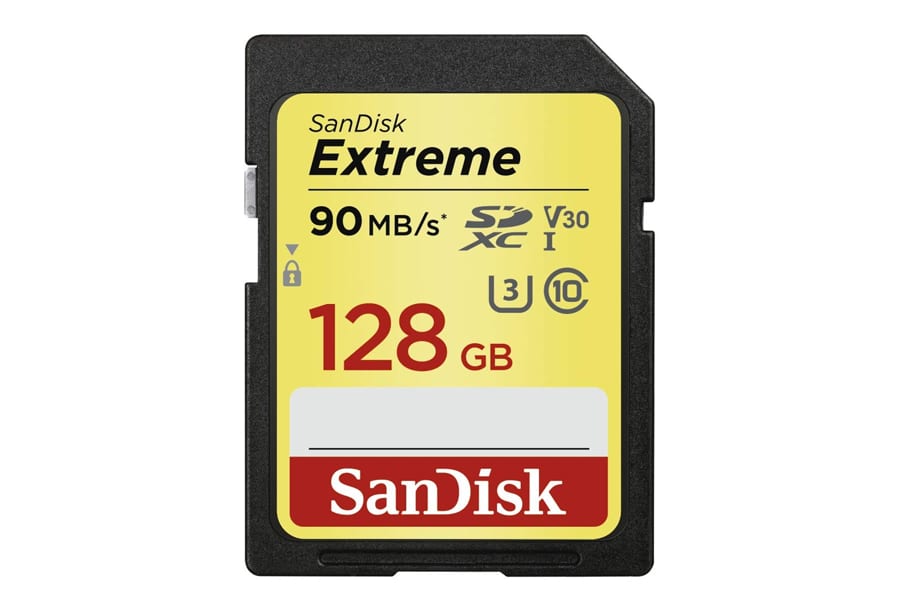 SanDisk Extreme 128GB SDXC UHS-I Card