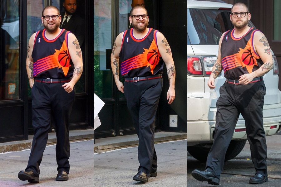 jonah hill suns jersey