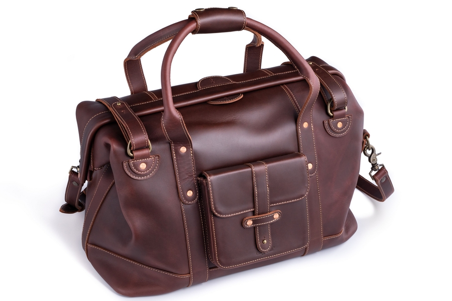 Pad & Quill Gladstone Leather Briefcase