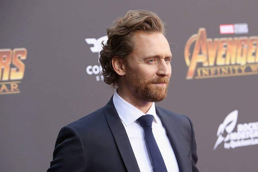 Tom Hiddleston Long hair and beard