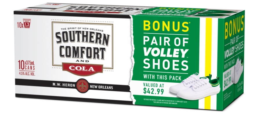 Southern Comfort Is Giving Away Volleys With Every 10 Pack Man