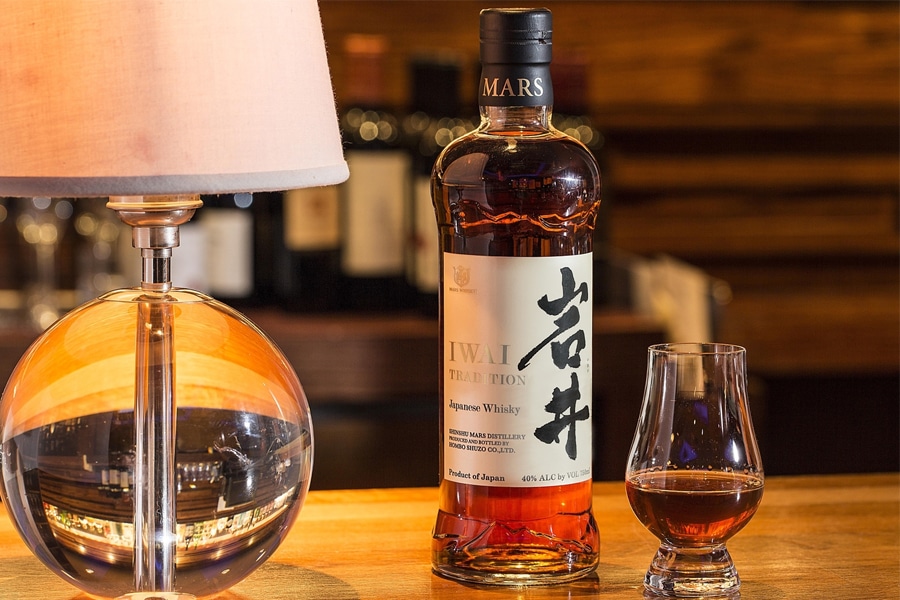 Shinshu whisky bottle