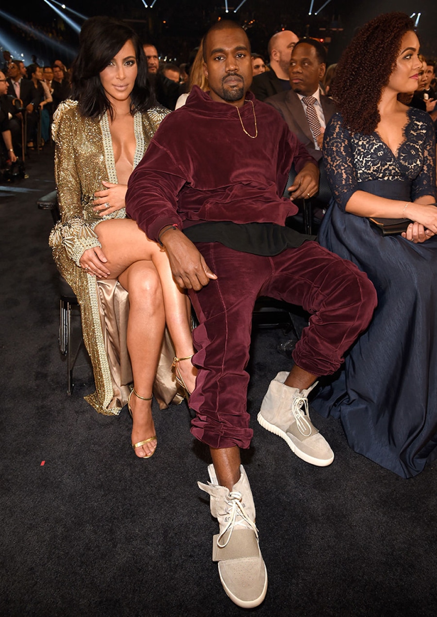 kanye wearing desert boot