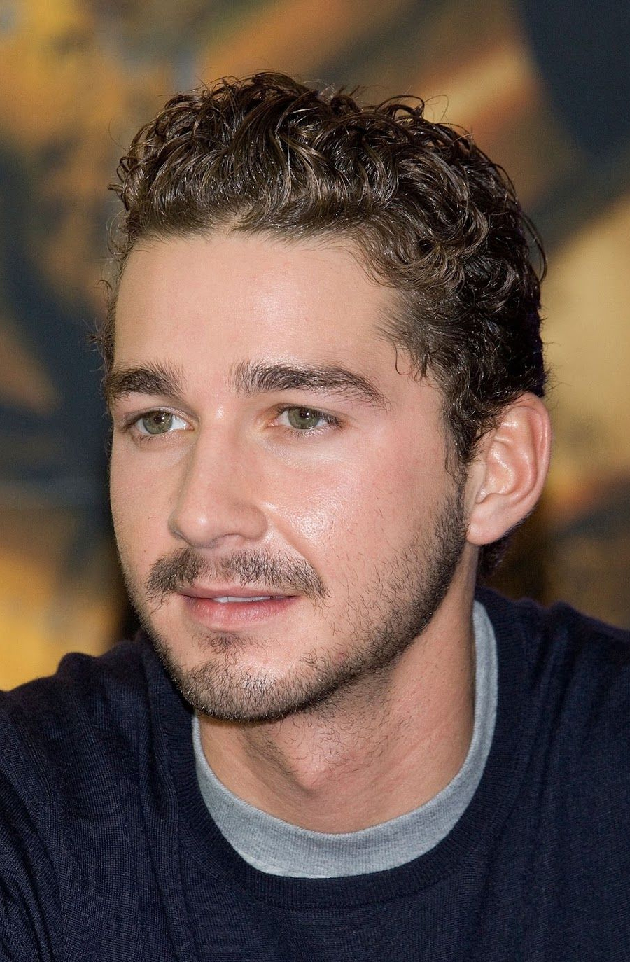 shia labeouf mustache