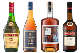 Assorted Brandy Bottle Brands