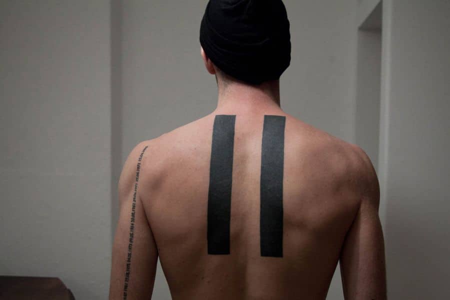 minimalist tattoo for men