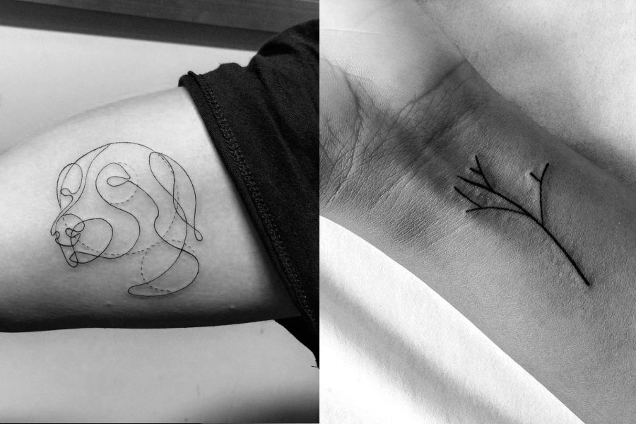 Minimalist Tattoo Ideas That Prove Less Is More Man Of Kulturaupice