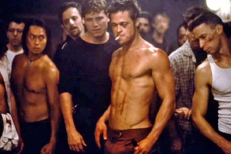 brad pitt abs