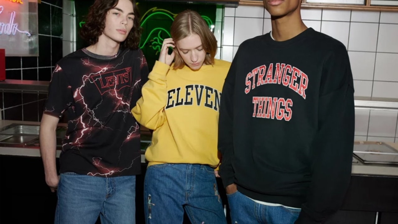 Levi S Stranger Things Collection Turns Fashion Upside Down Man