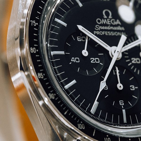 Omega Speedmaster Moonwatch Close Up