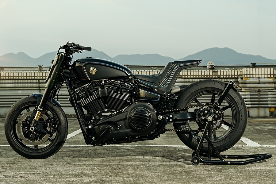 Rough Crafts Tarmac Raven Is What Harley Is Meant To Be Man Of Many