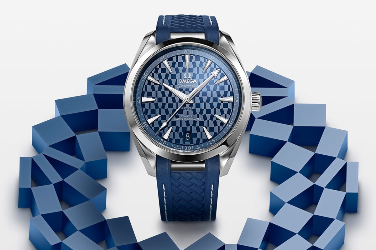Omega Limited Edition Blue Dial Olympic Games Tokyo 2020 Watch