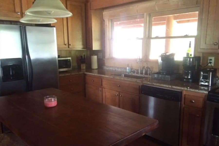 avengers endgame cabin kitchen view