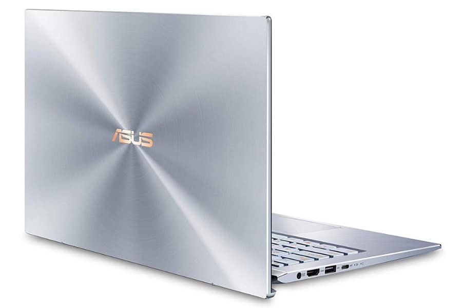 asus zenbook brushed metal finish