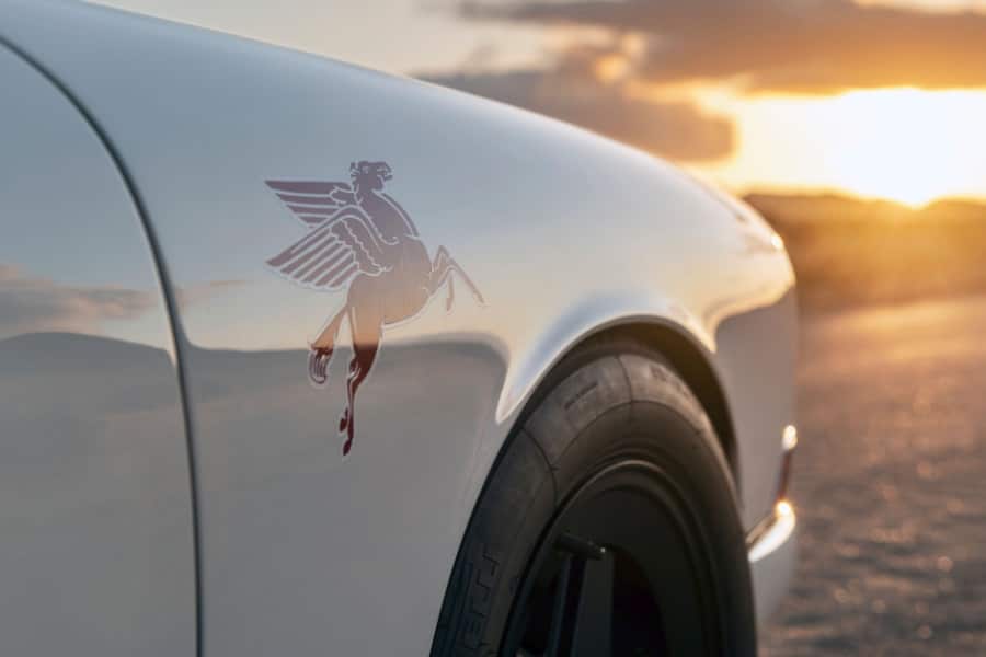 classic porsche decal