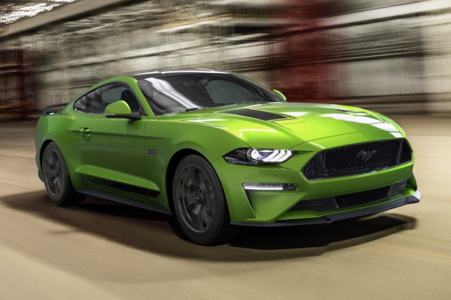 2020 ford mustang grabber lime