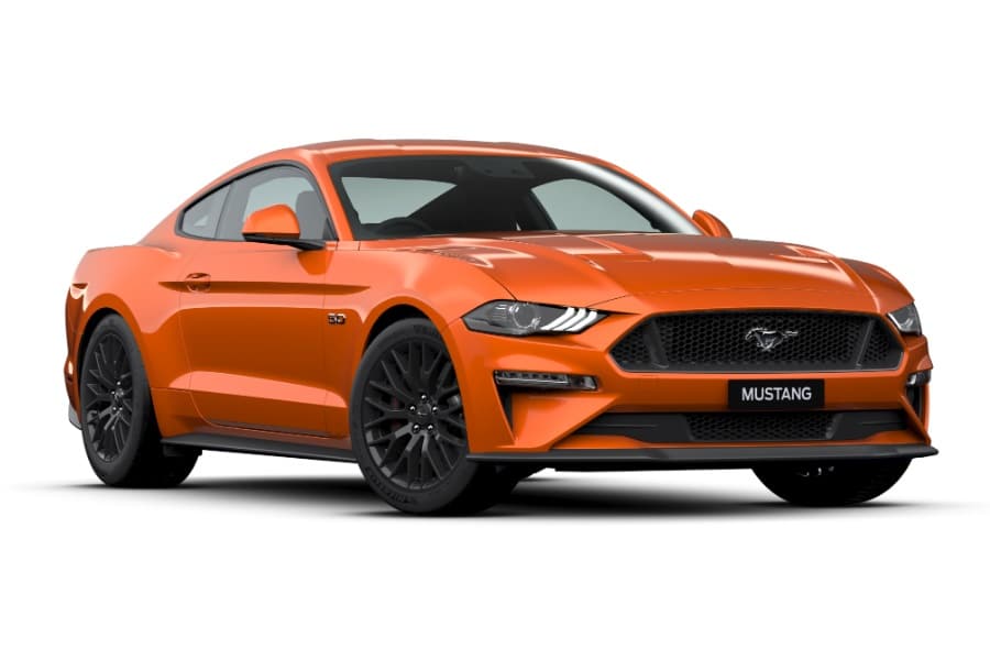 ford mustang twister orange