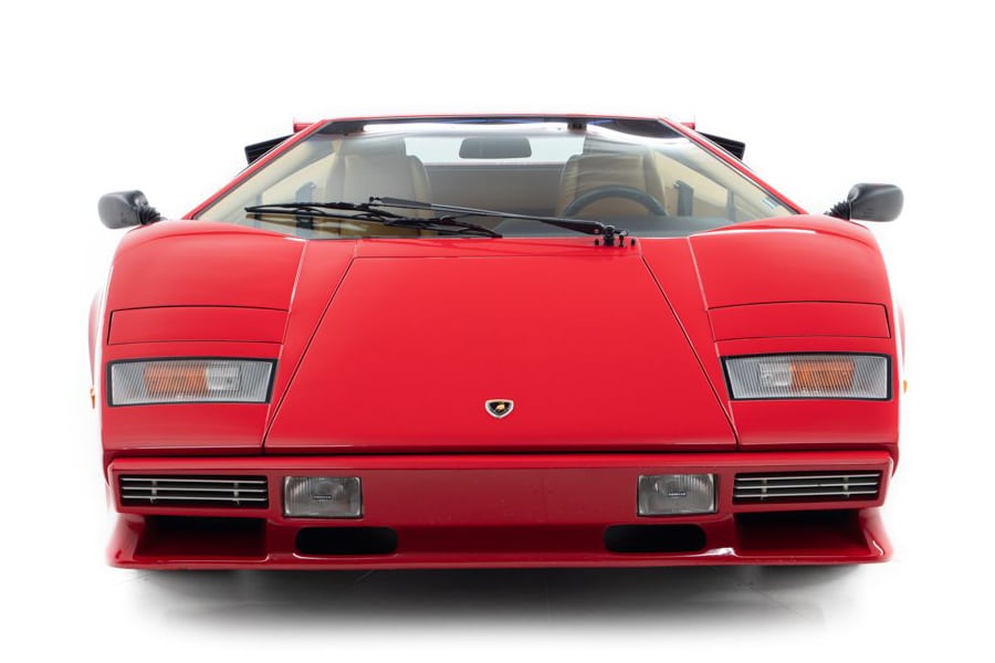 lamborghini countach front view