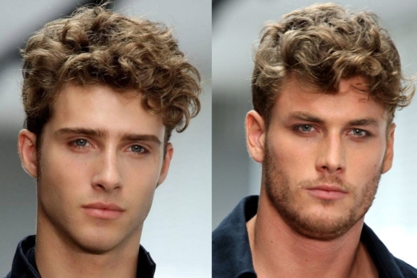 curly hair haircuts for men