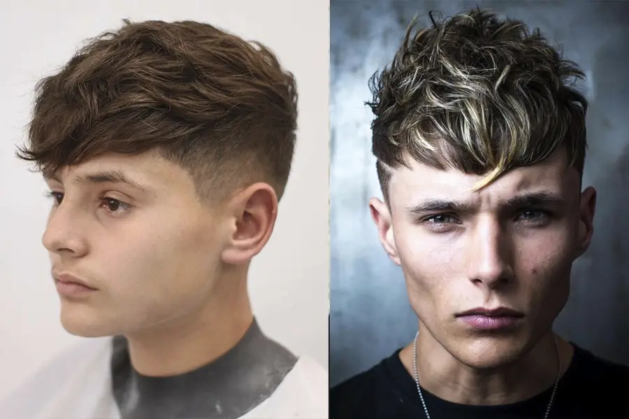 50+ keskipitkä kampaus Haircut Tips For Men - Textured crop with heavy fringe