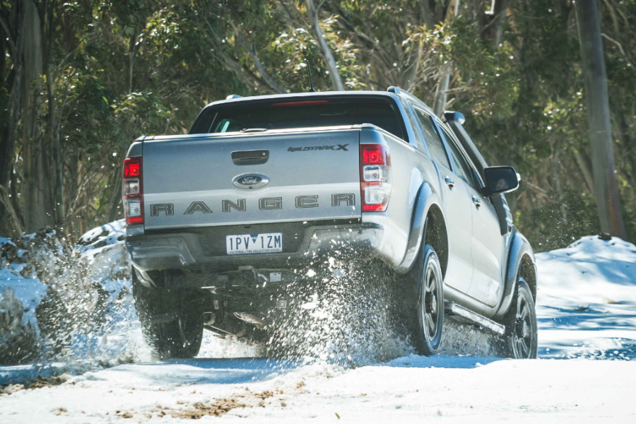 ford ranger wildtrak x rear