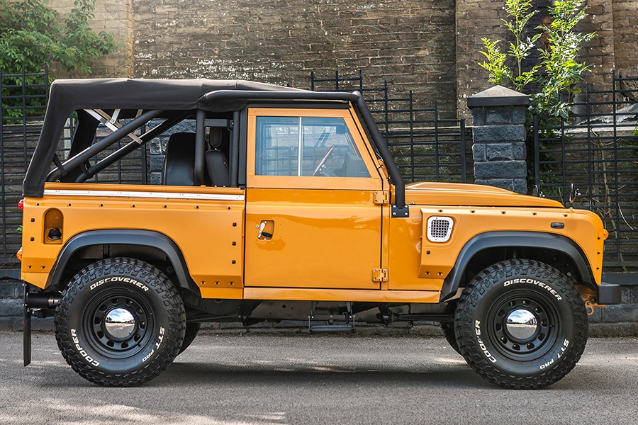 land rover defender custom build by kahn