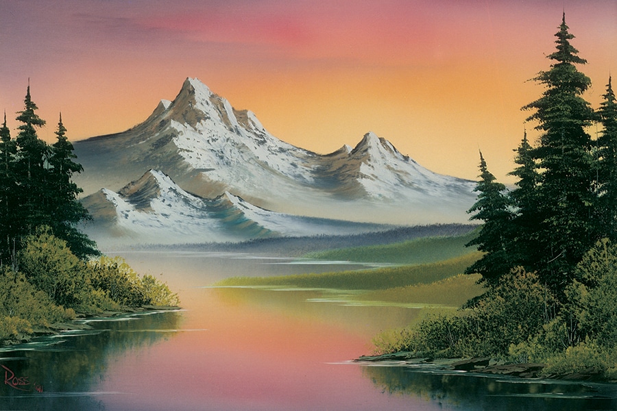 how much is s bob ross painting worth - Arlena Bray