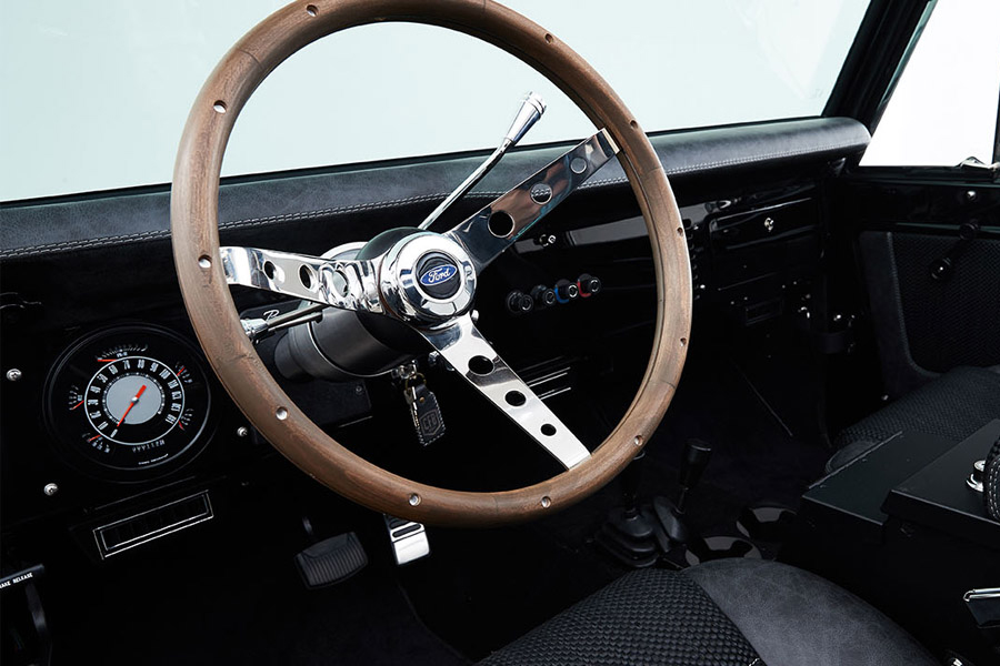 classic ford bronco steering wheel