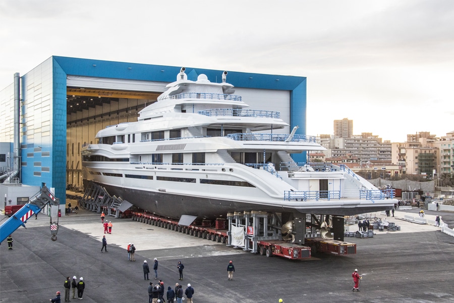 James Packer Takes Ownership Of His New Superyacht Man Of Many