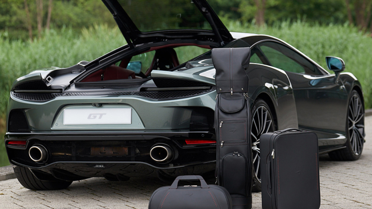 mclaren luggage set