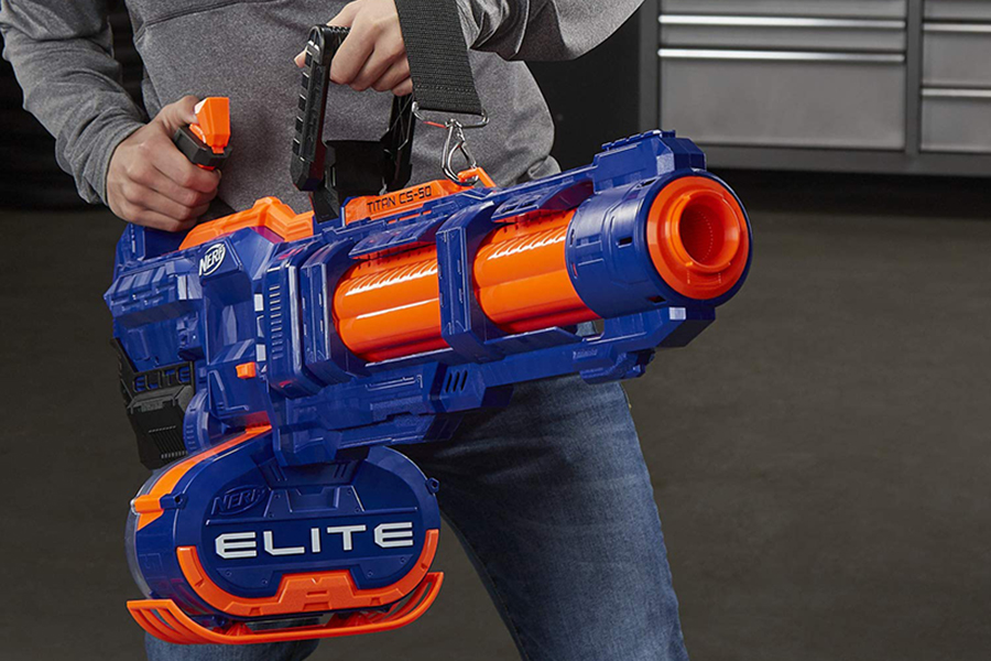 Rain Down Fire With The Nerf Blaster Elite Titan Cs 50