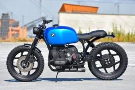 schizzo blue motorbike one size fits all