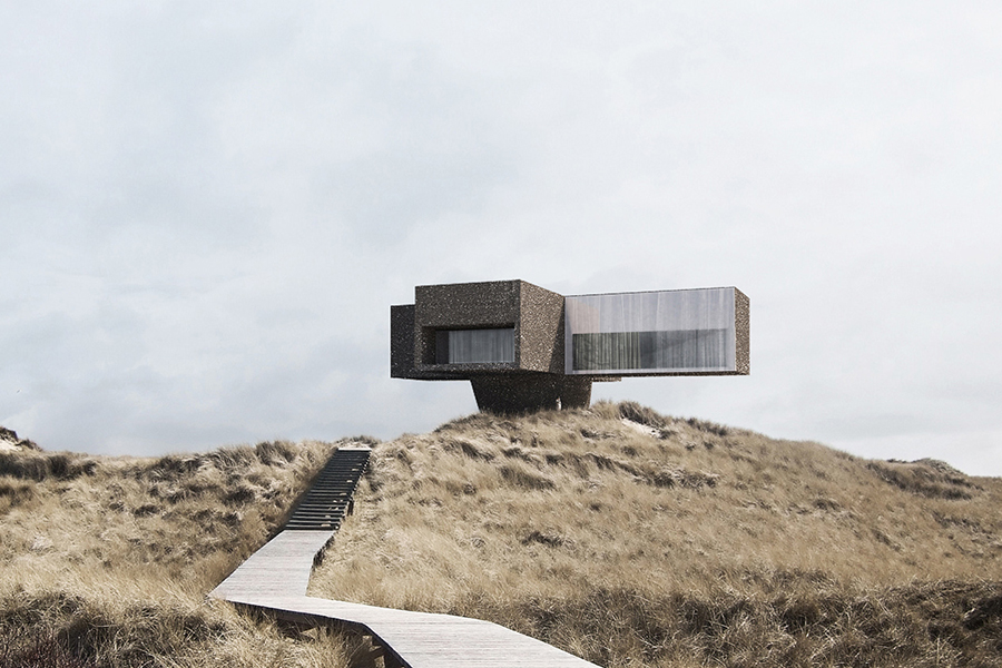 the dune house in denmark